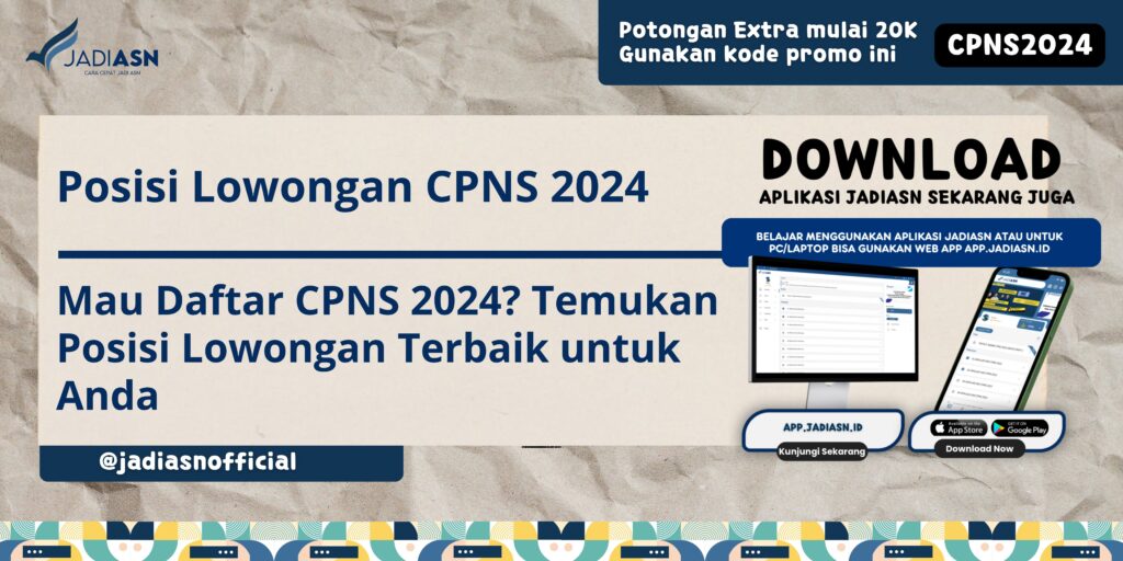 Posisi Lowongan CPNS 2024