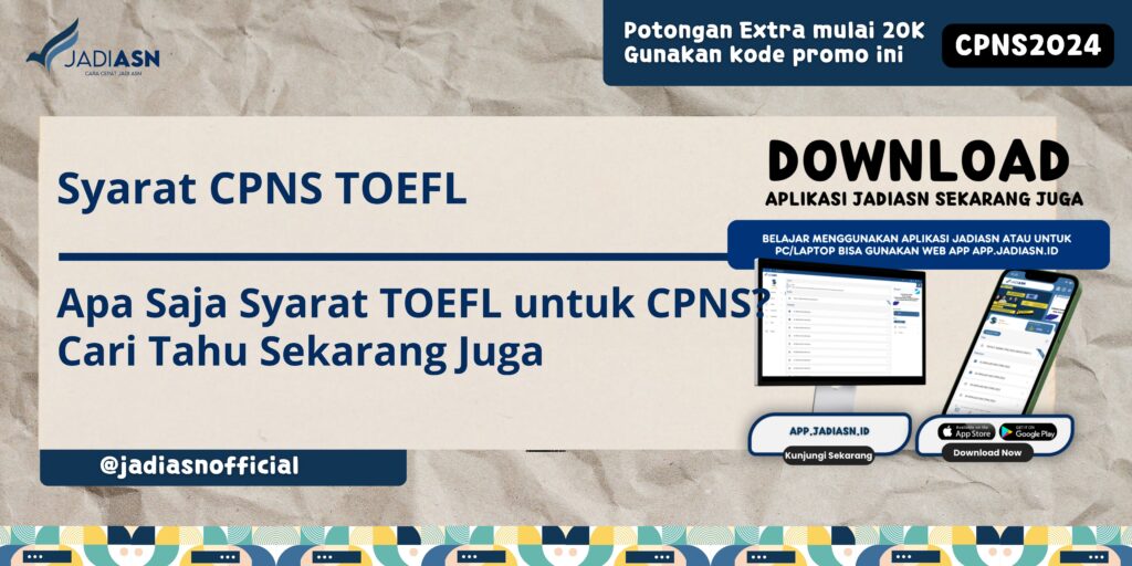 Syarat CPNS TOEFL