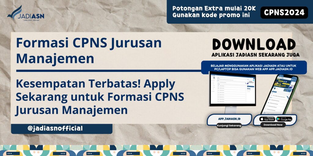 Formasi CPNS Jurusan Manajemen