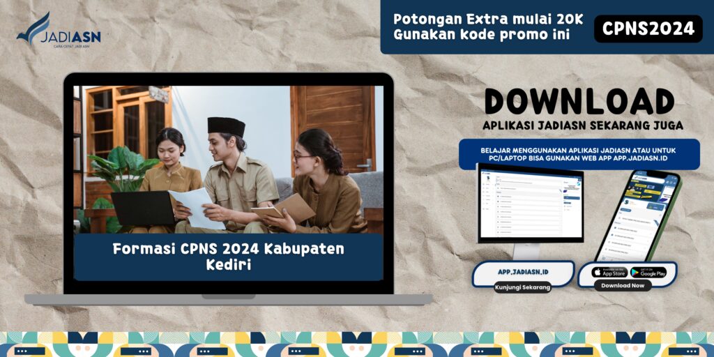 Formasi CPNS 2024 Kabupaten Kediri