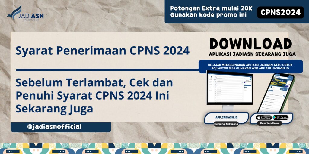 Syarat Penerimaan CPNS 2024