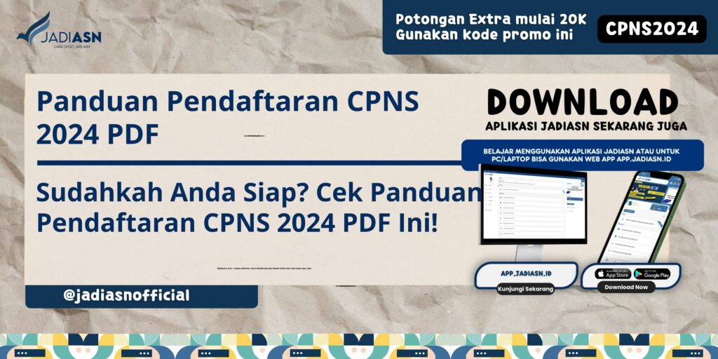 Panduan Pendaftaran CPNS 2024 PDF