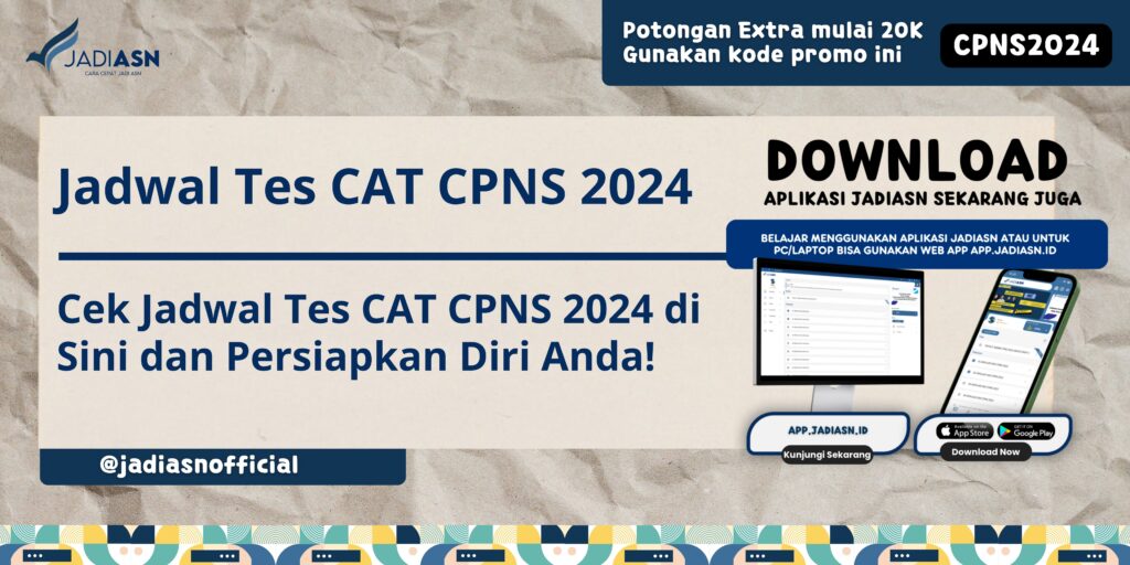 Jadwal Tes CAT CPNS 2024