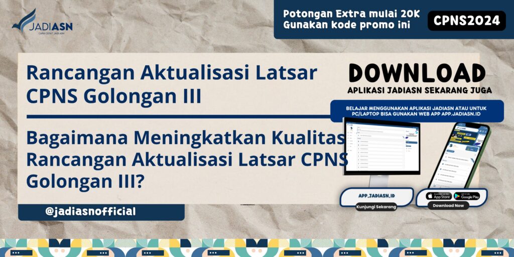 Rancangan Aktualisasi Latsar CPNS Golongan III