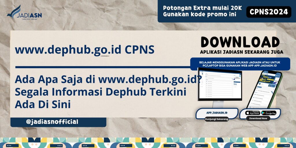 www.dephub.go.id CPNS