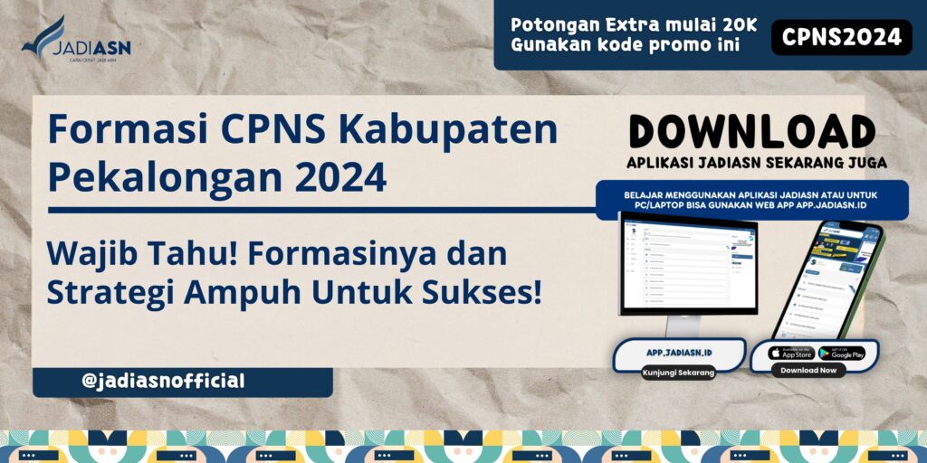 Formasi CPNS Kabupaten Pekalongan 2024