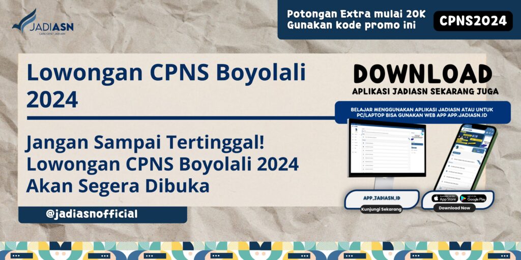 Lowongan CPNS Boyolali 2024