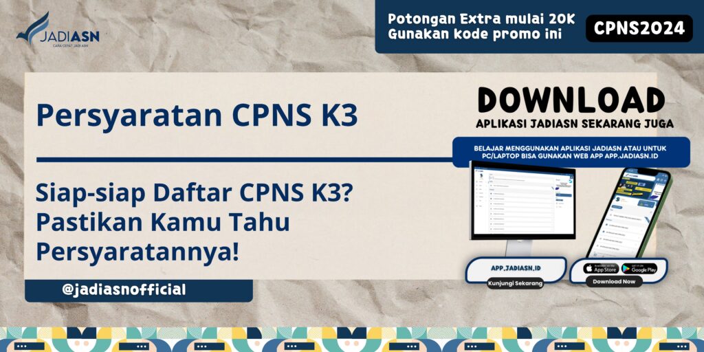 Persyaratan CPNS K3