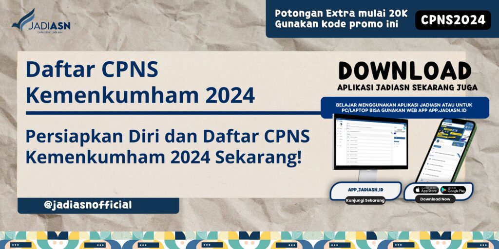 Daftar CPNS Kemenkumham 2024