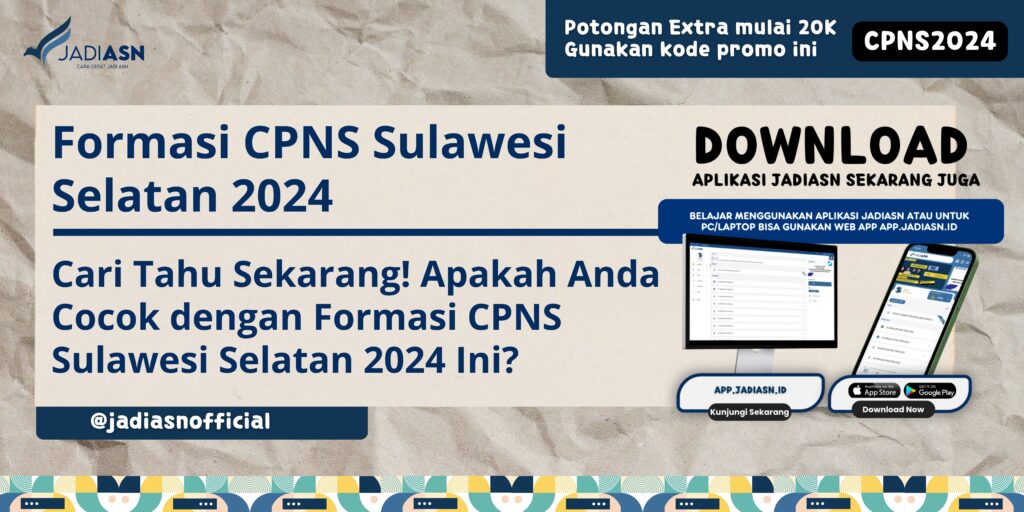 Formasi CPNS Sulawesi Selatan 2024