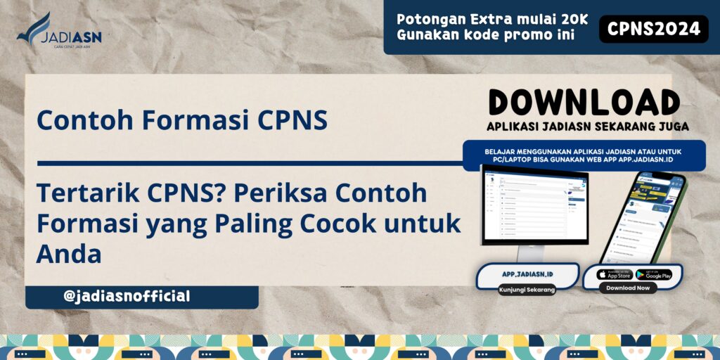 Contoh Formasi CPNS