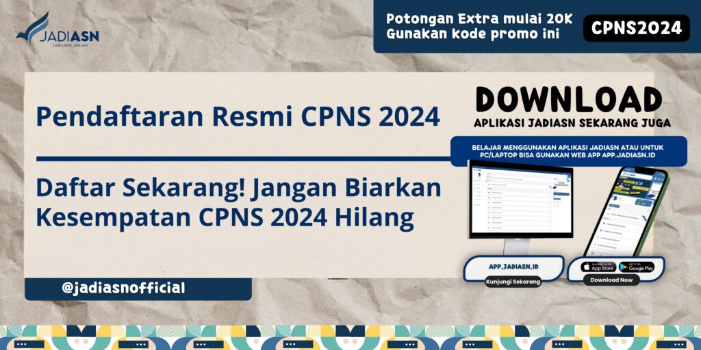 Pendaftaran Resmi CPNS 2024