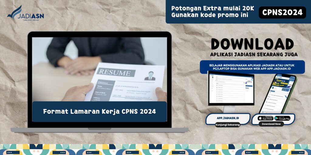 Format Lamaran Kerja CPNS 2024