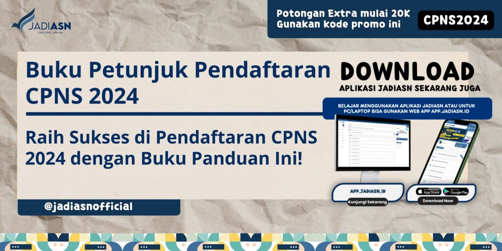 Buku Petunjuk Pendaftaran CPNS 2024