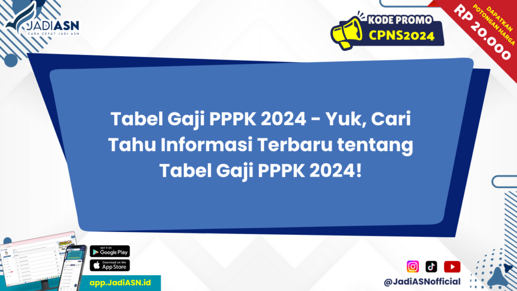 Tabel Gaji PPPK 2024