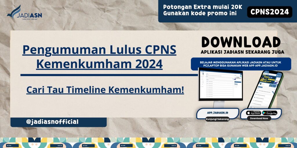 Pengumuman Lulus CPNS Kemenkumham 2024