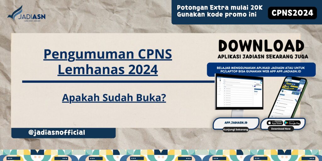 Pengumuman CPNS Lemhanas 2024