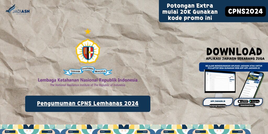 Pengumuman CPNS Lemhanas 2024