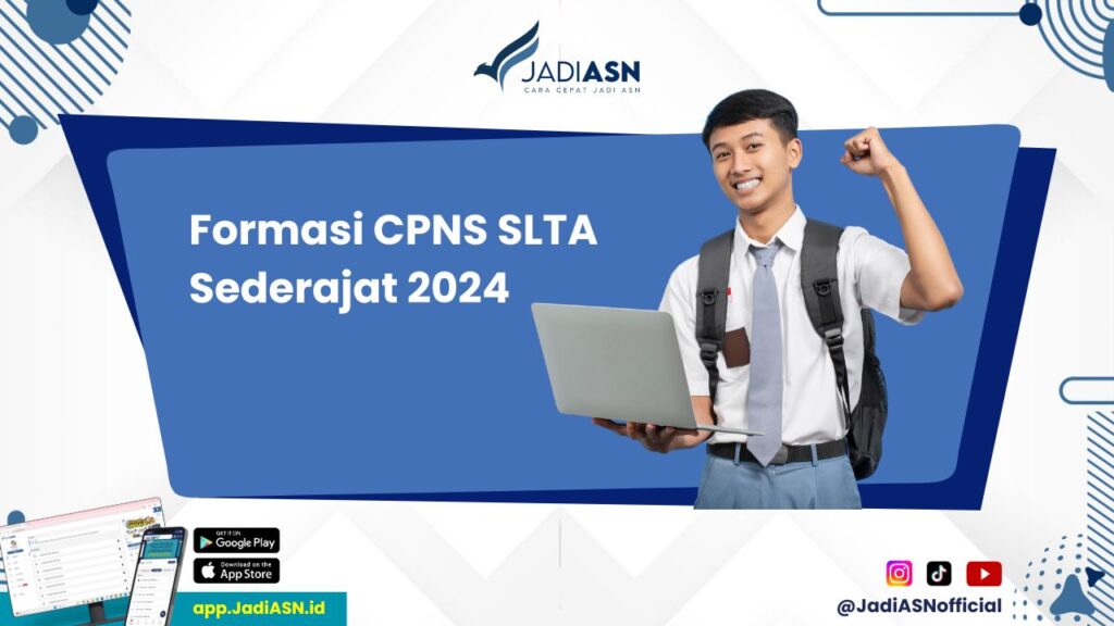 Formasi CPNS SLTA Sederajat 2024 