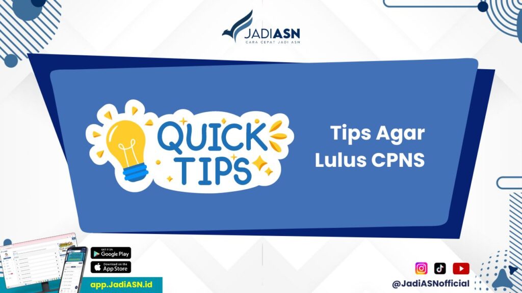 Tips Agar Lulus CPNS