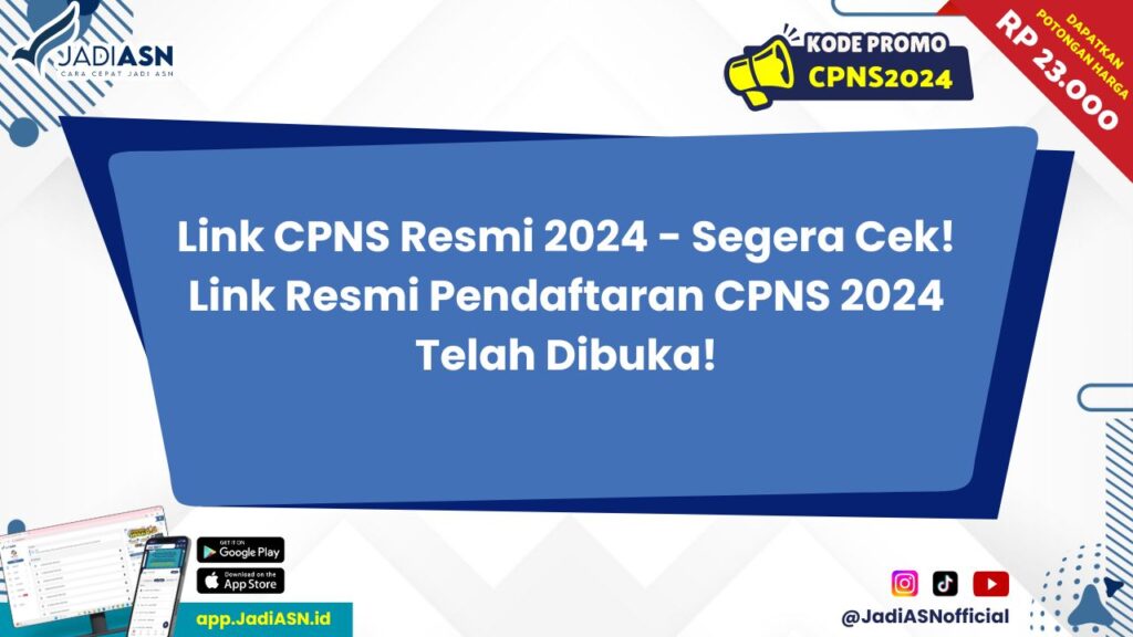 Link CPNS Resmi 2024