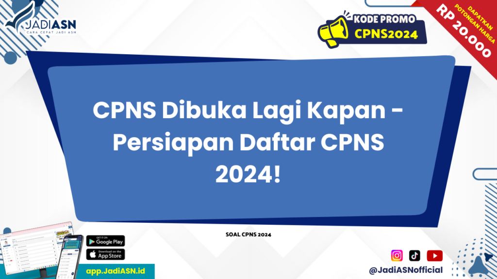 CPNS Dibuka Lagi Kapan 