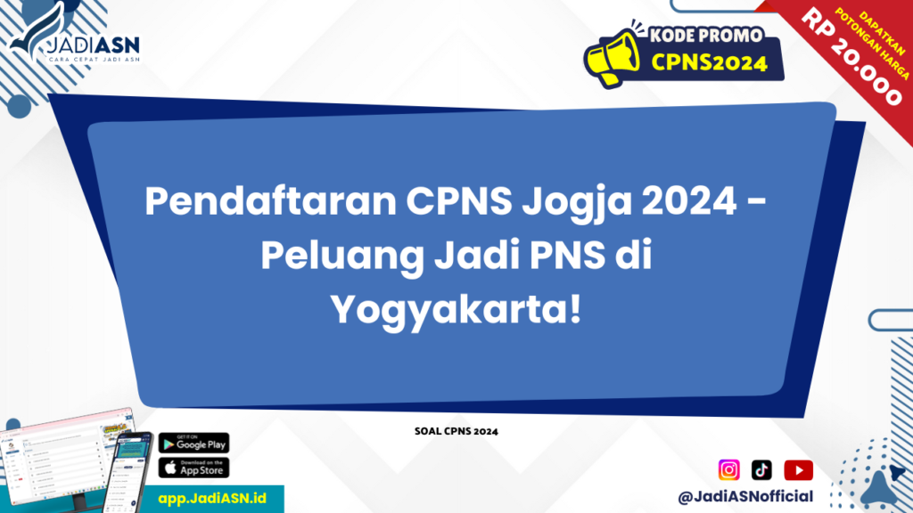 Pendaftaran CPNS Jogja 2024 