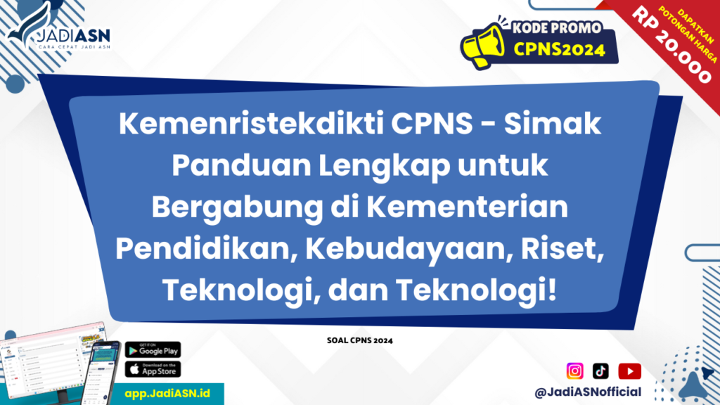 Kemenristekdikti CPNS 