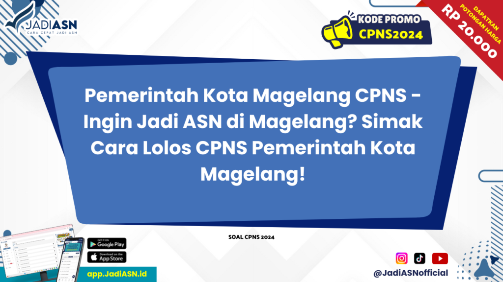 Pemerintah Kota Magelang CPNS 