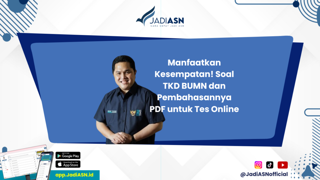 Soal TKD BUMN dan Pembahasannya PDF - Download Sekarang! Soal TKD BUMN dan Pembahasannya PDF untuk Persiapan Tes Online