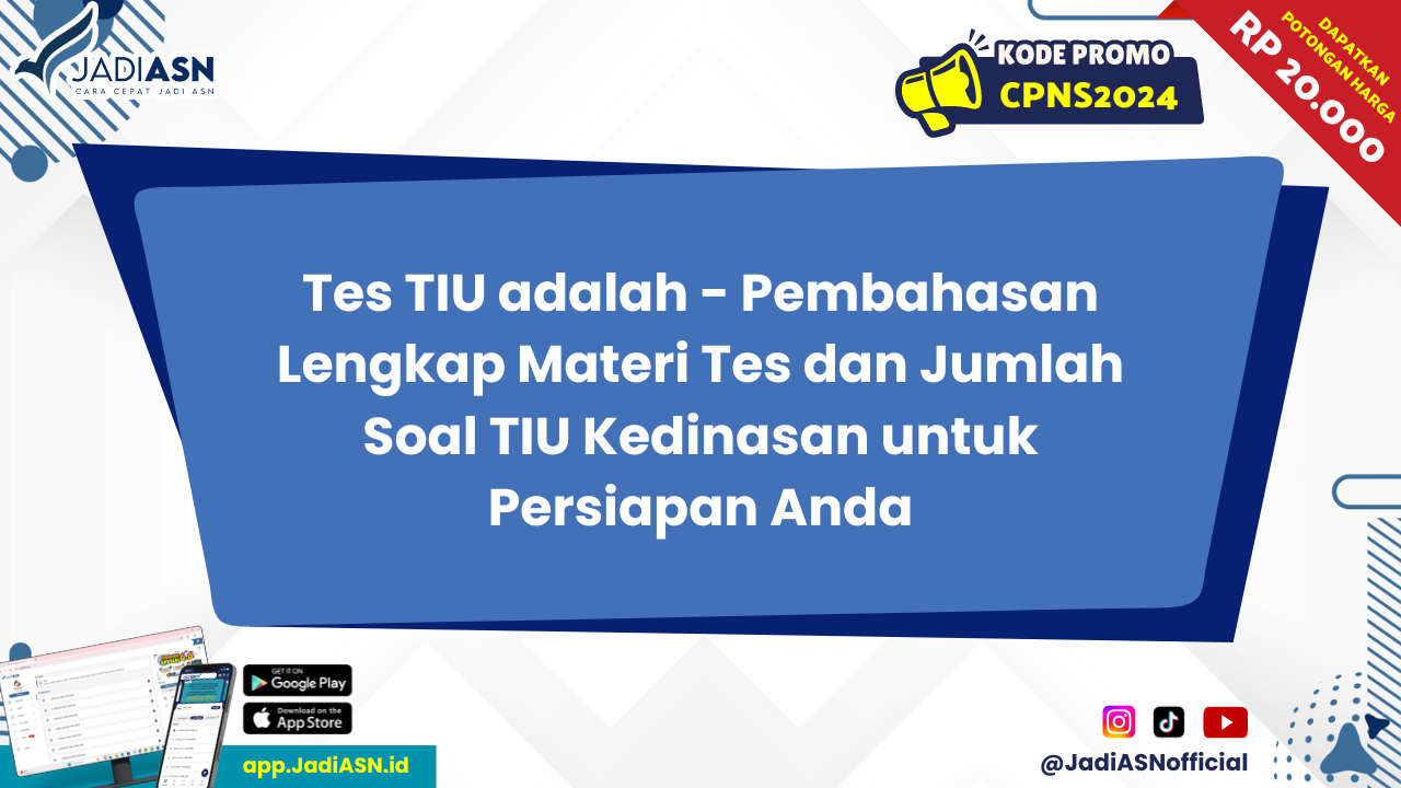 Tes TIU adalah - Pembahasan Lengkap Materi Tes dan Jumlah