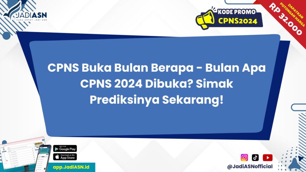 CPNS Buka Bulan Berapa