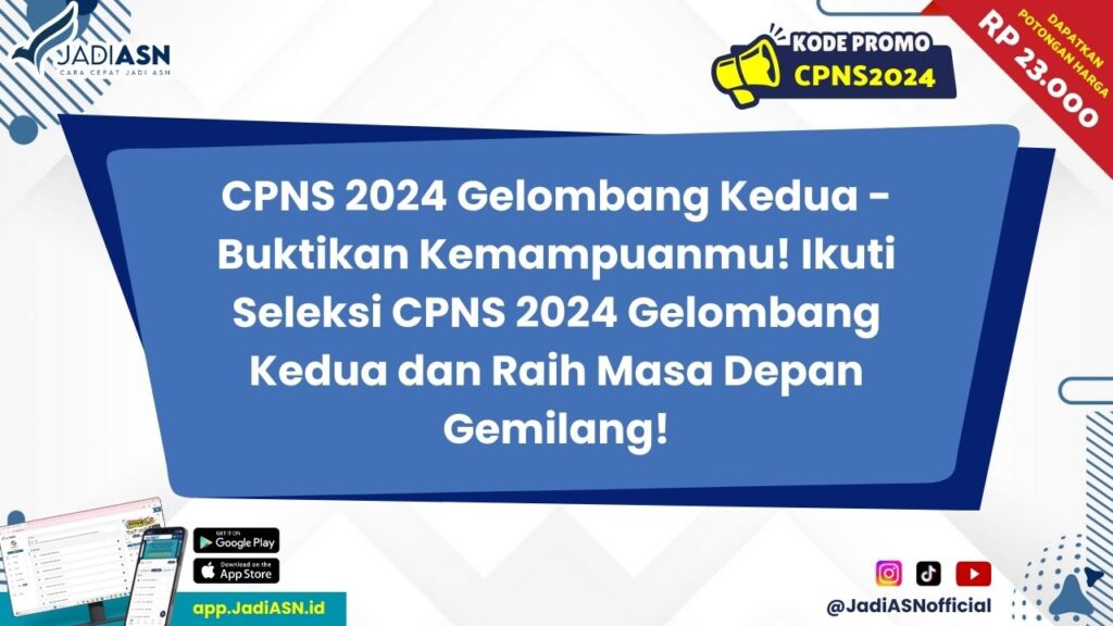 CPNS 2024 Gelombang Kedua