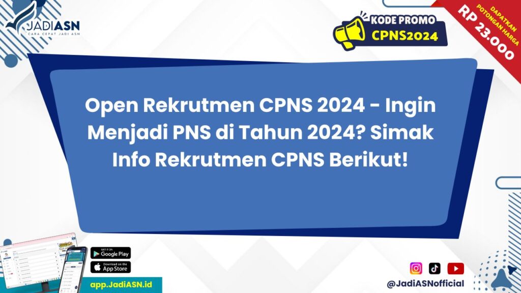 Open Rekrutmen CPNS 2024