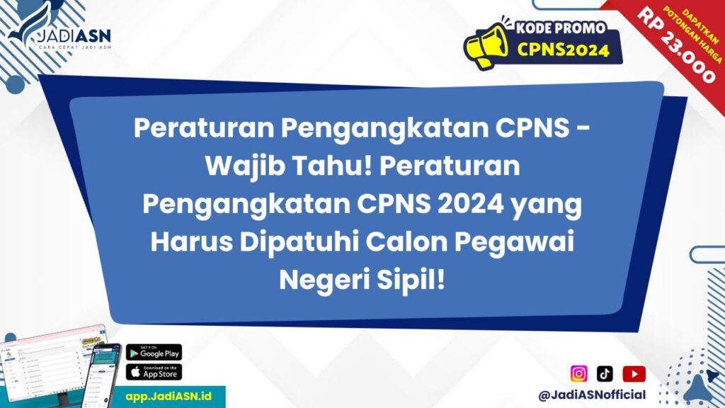 Peraturan Pengangkatan CPNS