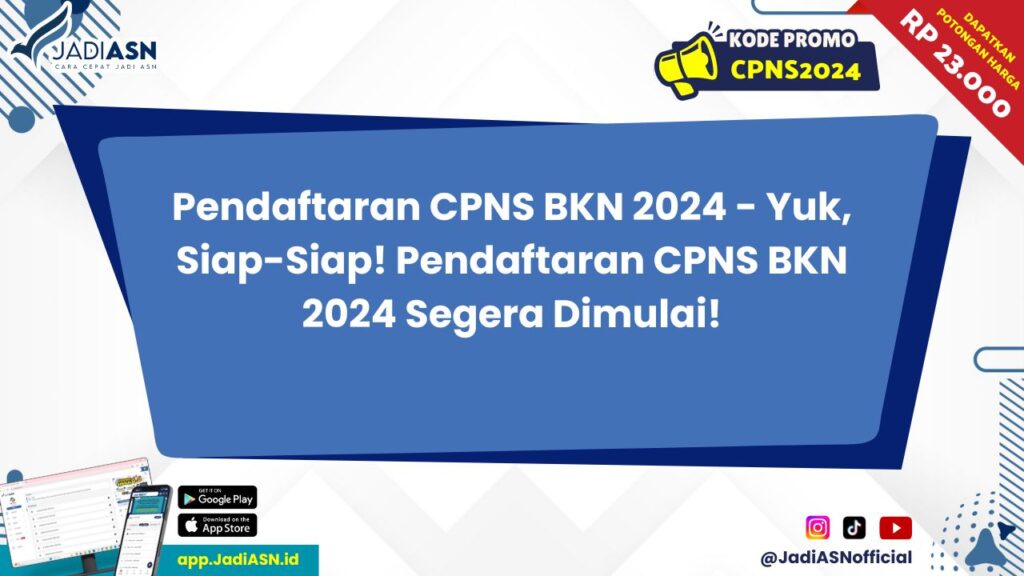 Pendaftaran CPNS BKN 2024