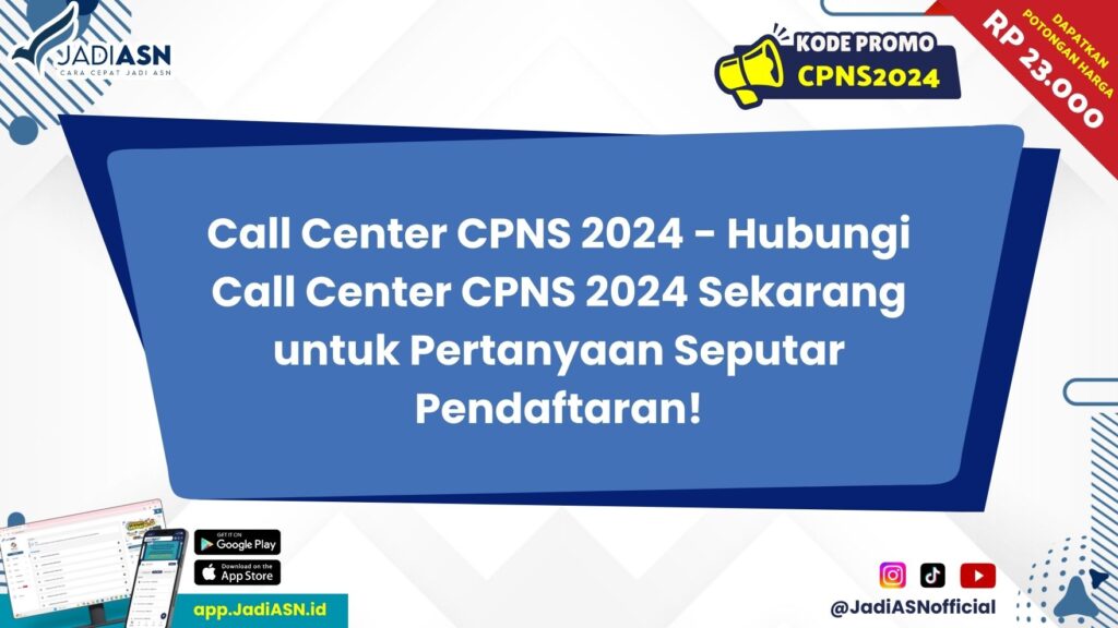 Call Center CPNS 2024