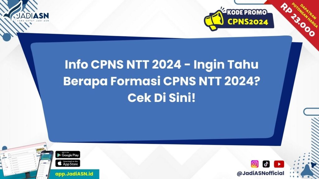 Info CPNS NTT 2024