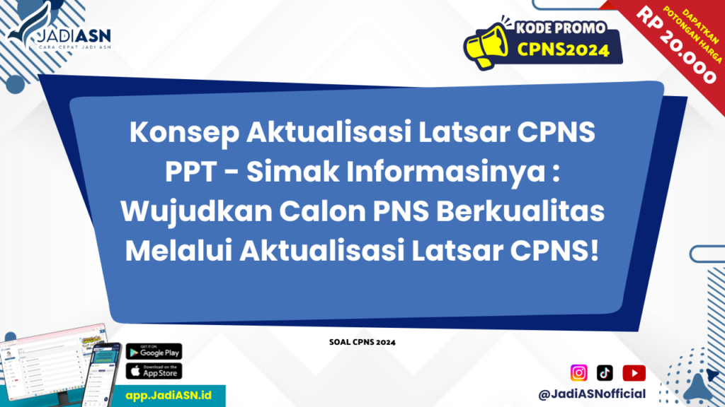 Konsep Aktualisasi Latsar CPNS PPT 