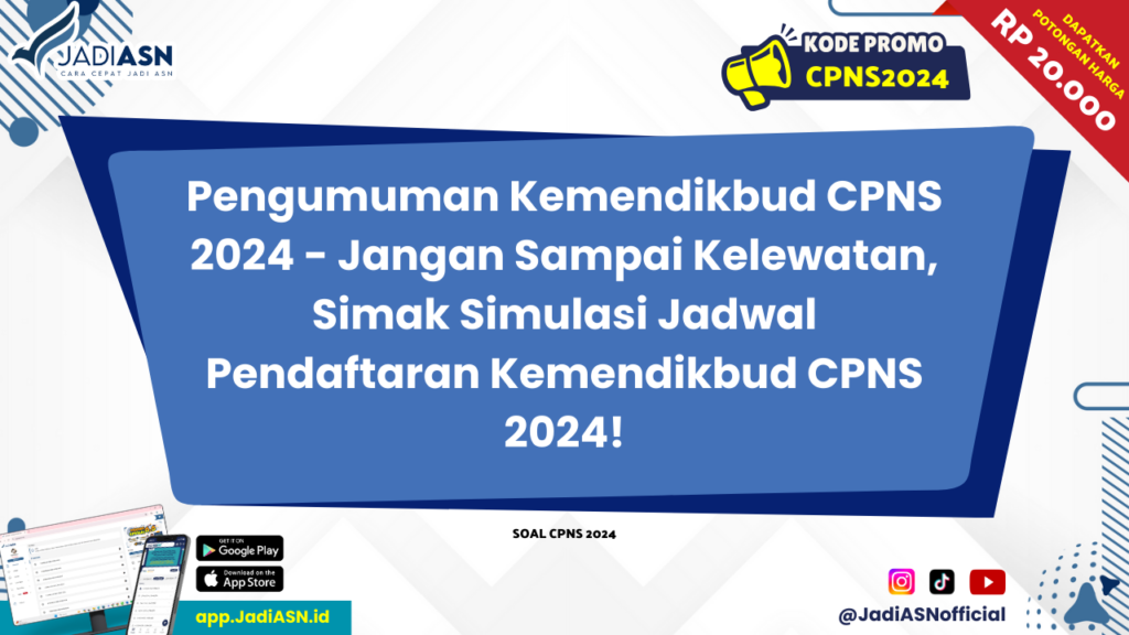 Pengumuman Kemendikbud CPNS 2024