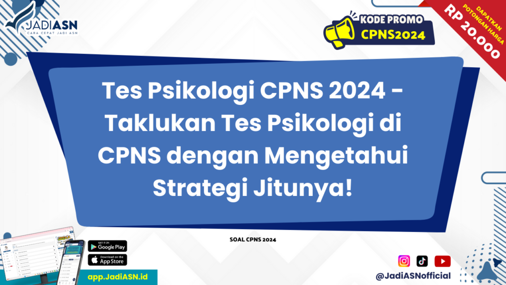 Tes Psikologi CPNS 2024 