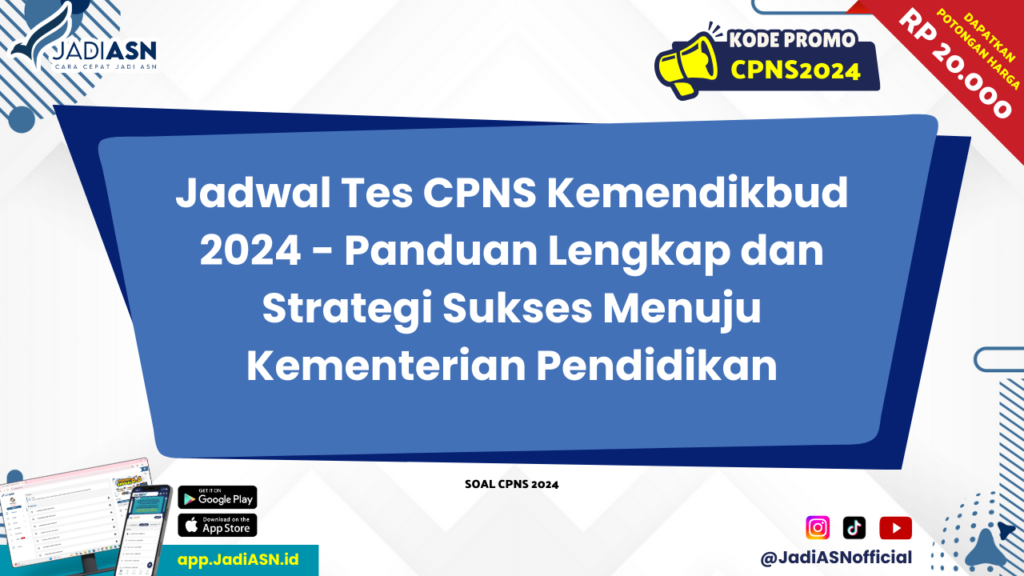 Jadwal Tes CPNS Kemendikbud 2024