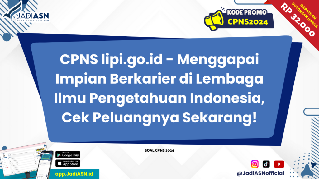 CPNS lipi.go.id 