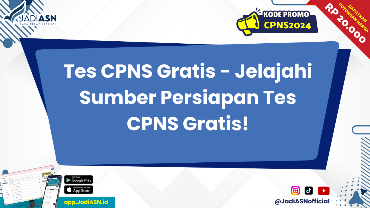 Tes cpns gratis jelajahi sumber persiapan tes cpns gratis 