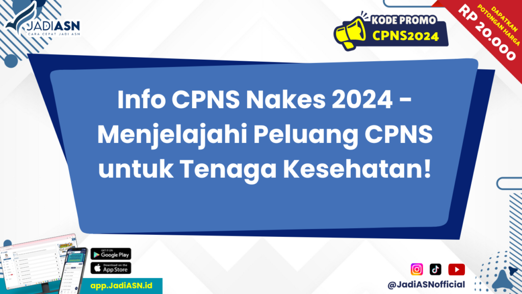 Info CPNS Nakes 2024 