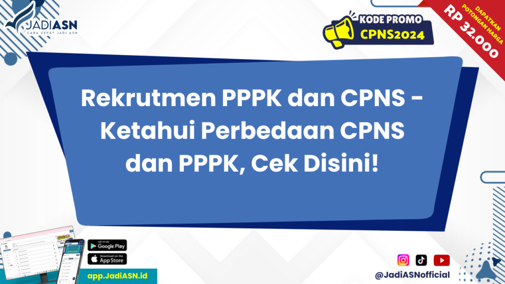 Rekrutmen PPPK dan CPNS 